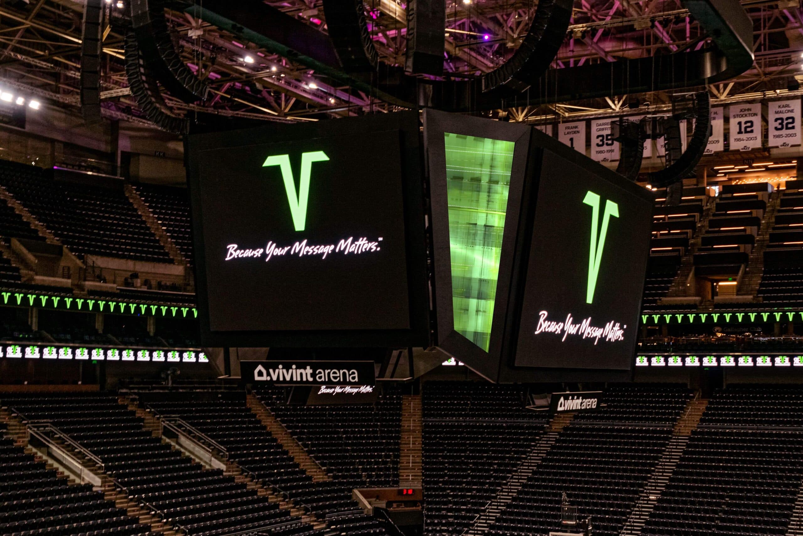 Delta Center case study background image