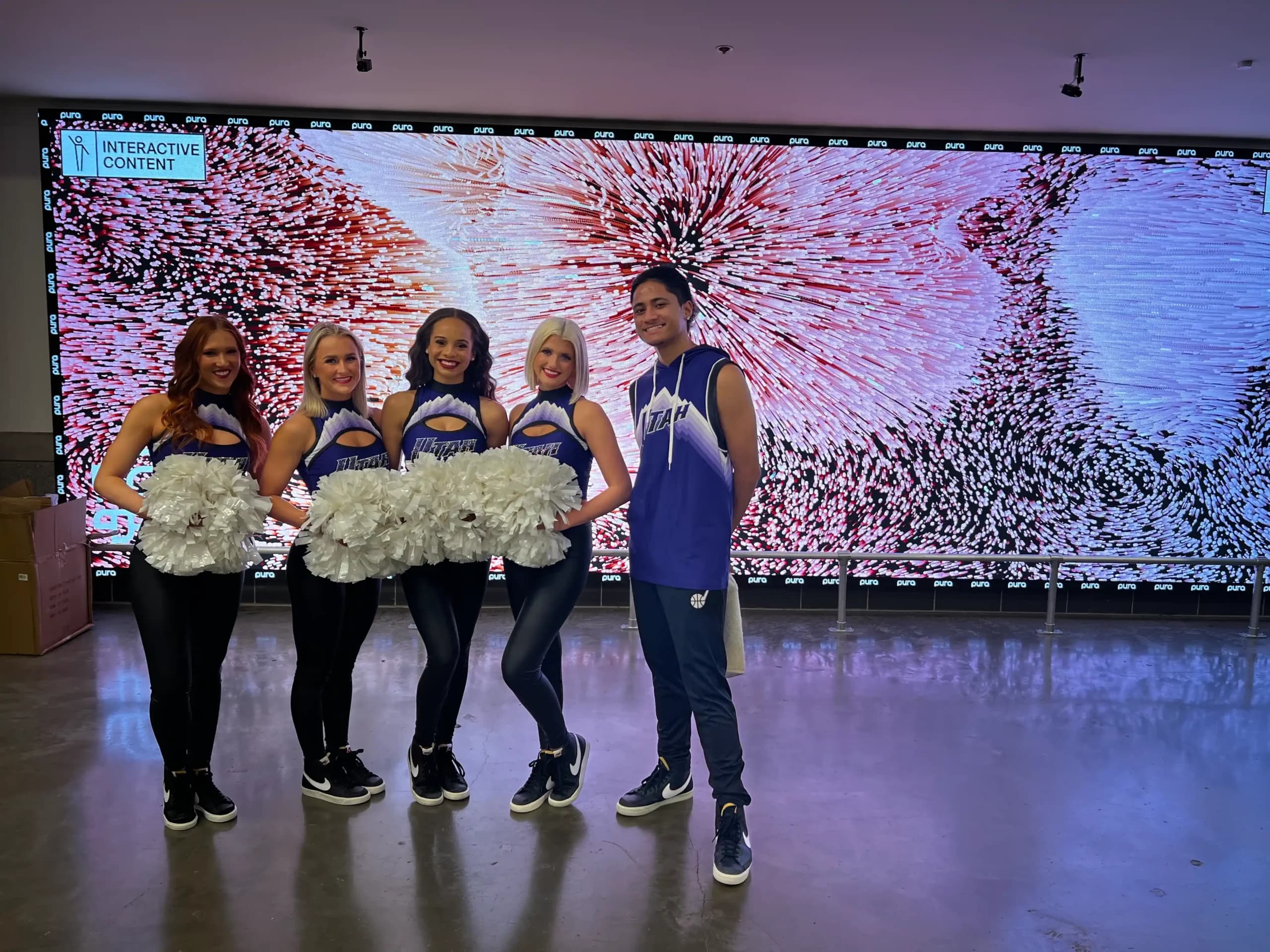 Revel logo carousel panel