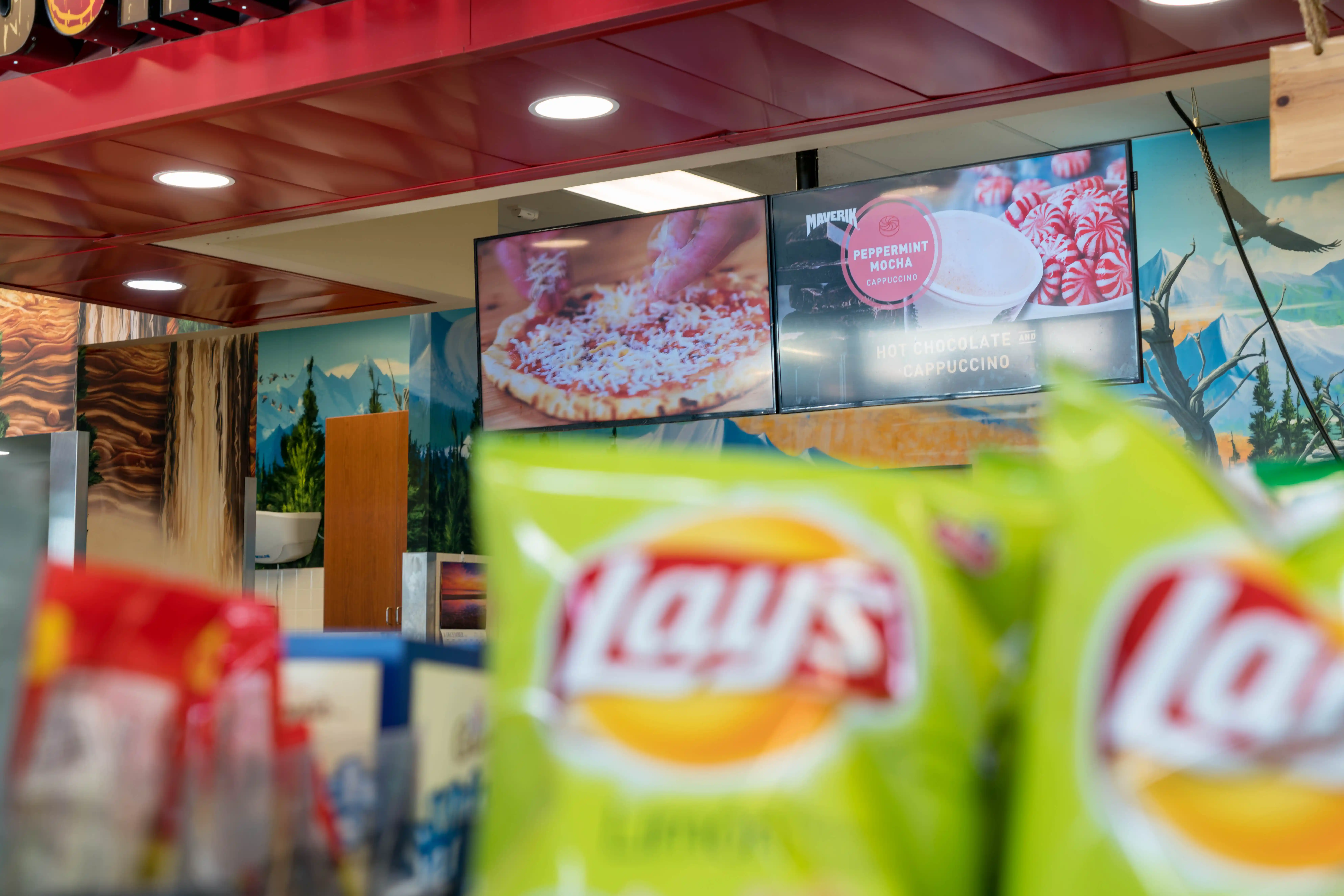 Revel logo carousel panel