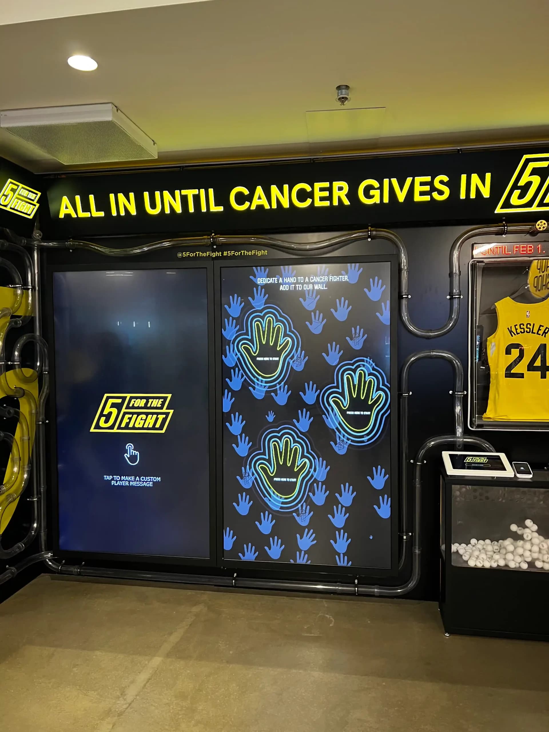 Delta Center carousel panel